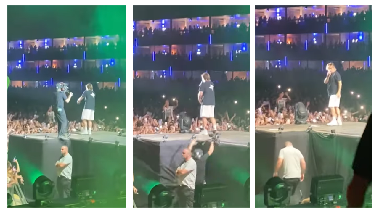 Le cameraman d&rsquo;Orelsan fait une terrible chute en plein concert ! Les images…