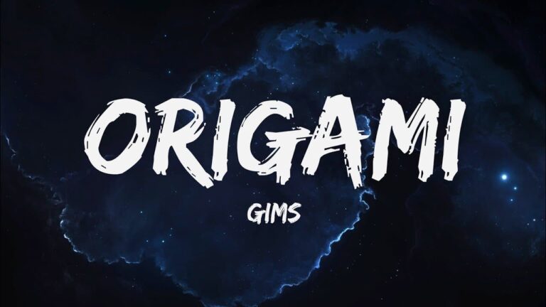 Découvrez "Origami" le nouveau titre de GIMS. - origame