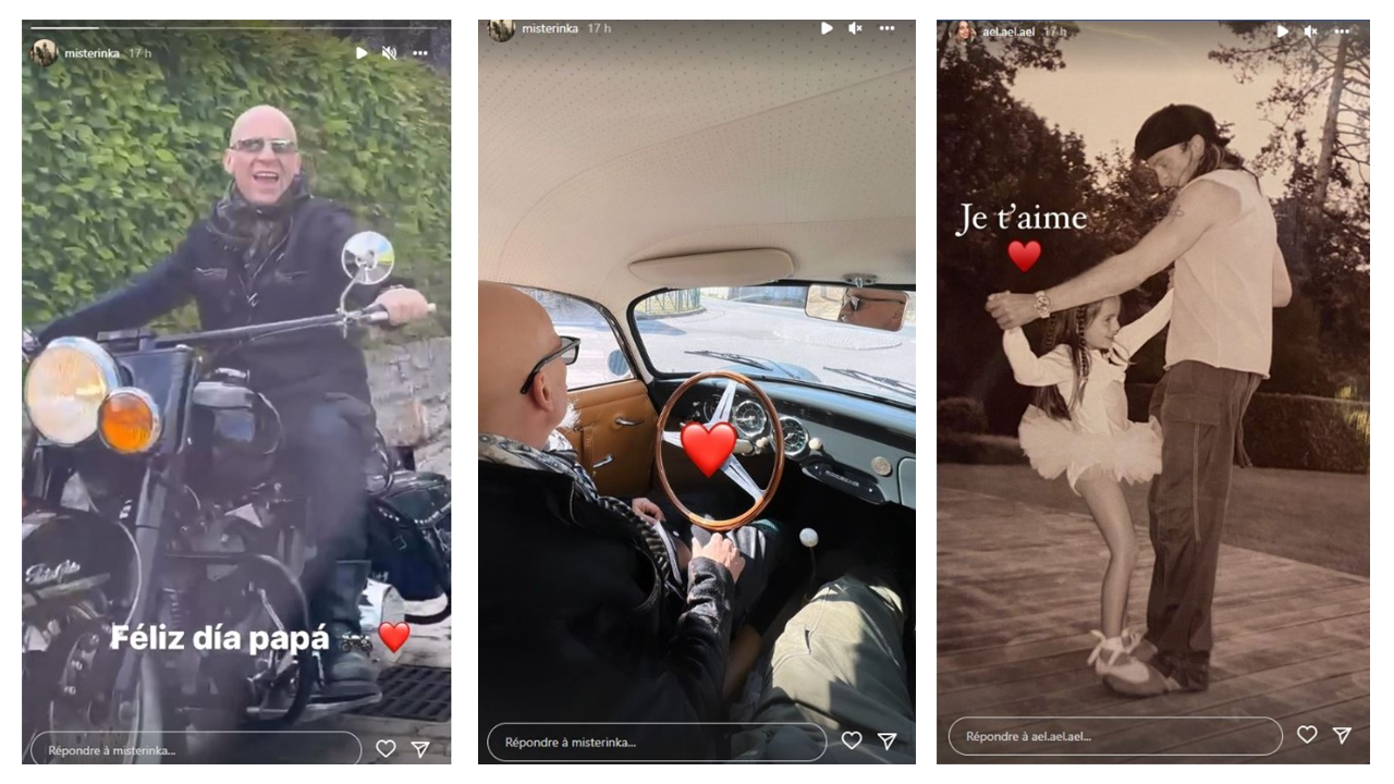 Les enfants de Florent Pagny partagent quelques photos de bonheur pour la fête des pères.