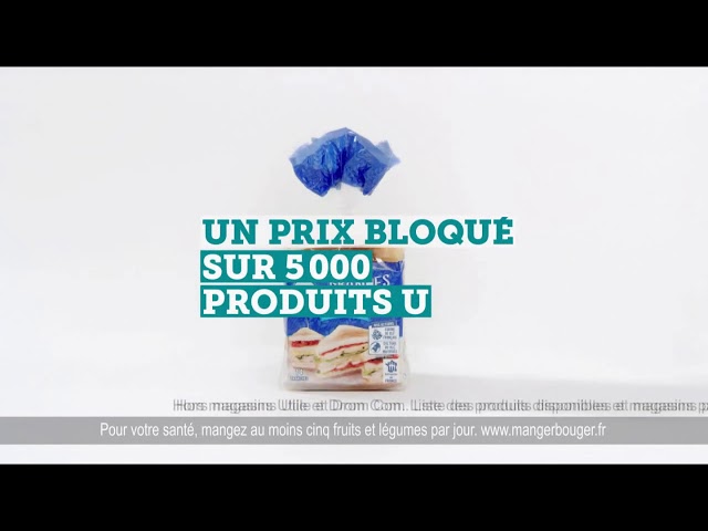 Pub Pain de mie U - un prix bloqué sur 5000 produits U 2020 - pain de mie u un prix bloque sur 5000 produits u