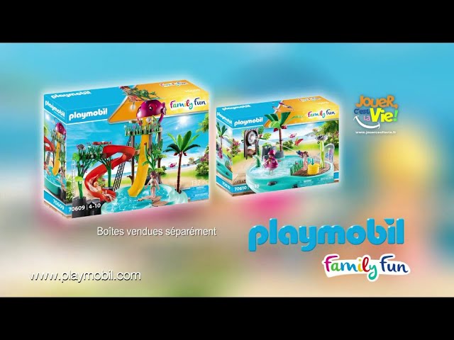Pub parc aquatique Playmobil Family Fun mai 2022 - parc aquatique playmobil family fun