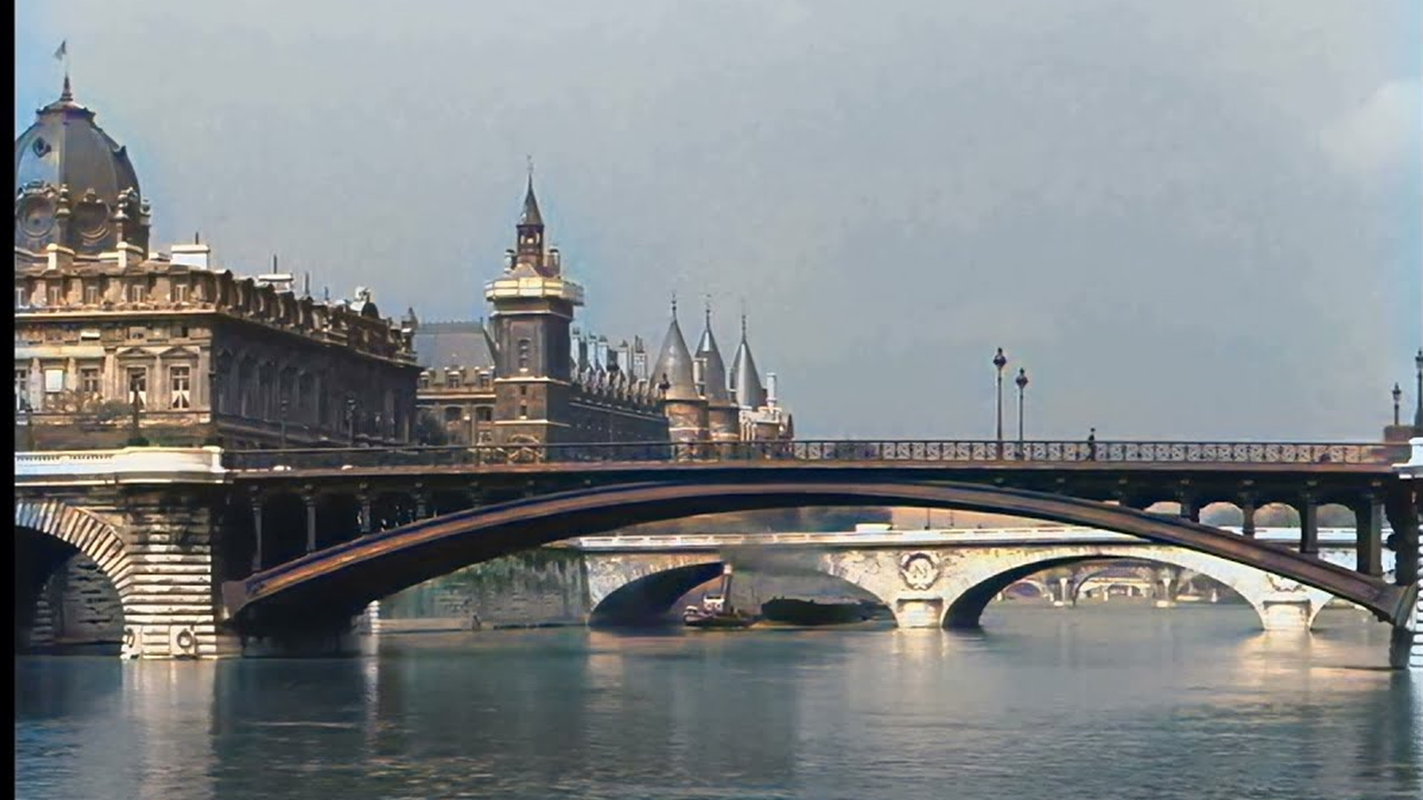 Paris en couleur et en musique dans les années 50