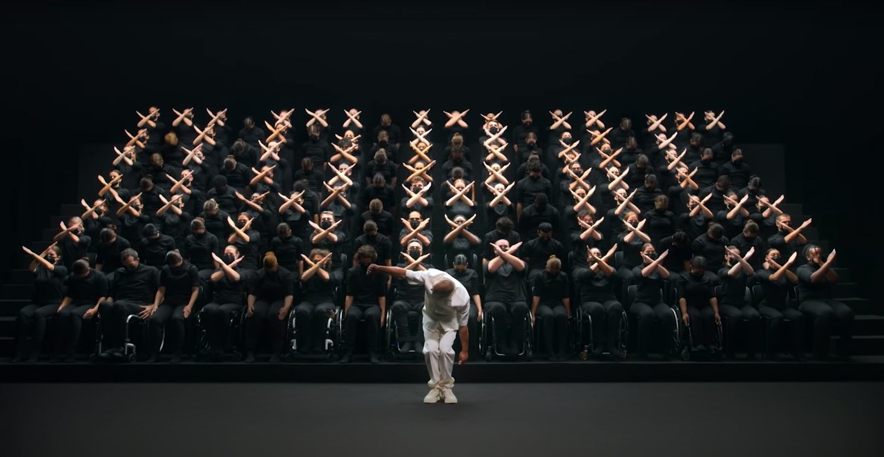 Une chorégraphie très originale et spectaculaire de Sadeck Waff