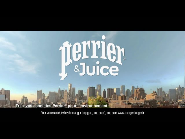 Pub Perrier & Juice juillet 2020 - perrier juice