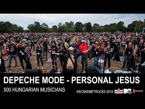 "Personal Jesus" de Depeche Mode repris par 500 musiciens - personal jesus 500 musicians