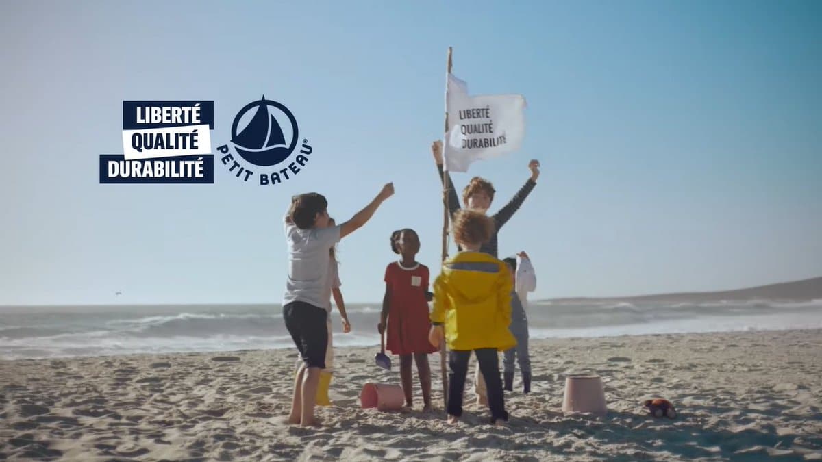 Petit Bateau plante un nouveau drapeau : Liberté. Qualité. Durabilité