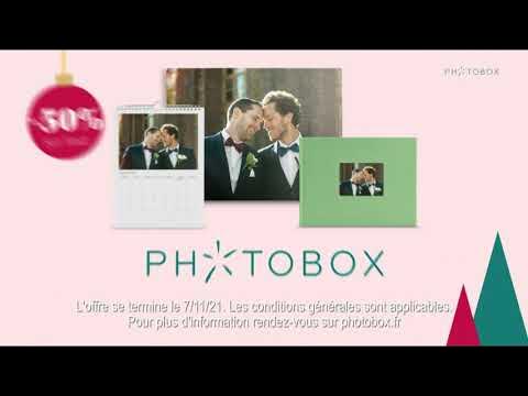 Pub Photobox -50% sur tout* octobre 2021 - photobox 50 sur tout