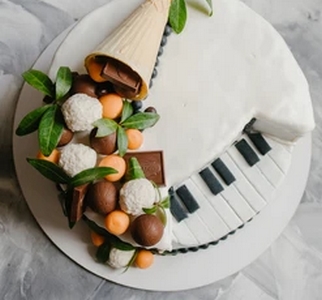 gateau piano