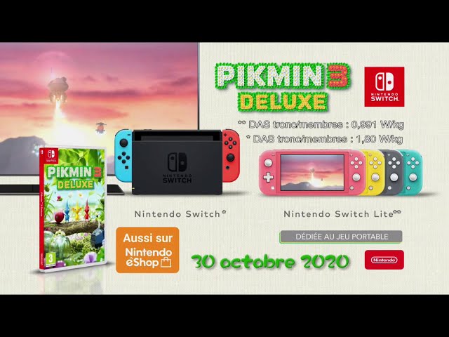 Pub Pikmin 3 Deluxe Nintendo Switch novembre 2020 - pikmin 3 deluxe nintendo switch