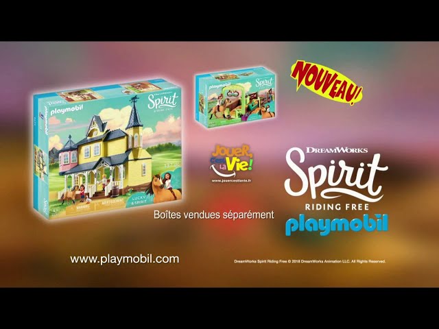 Pub Playmobil Spirit La Maison de Lucky 2019 - playmobil spirit la maison de lucky