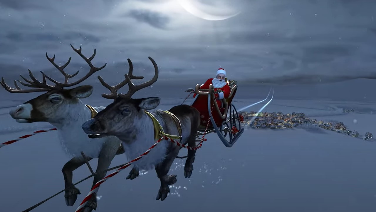 Le Père Noël arrive !