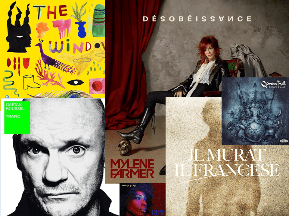 SORTIES ALBUMS DU 28 SEPTEMBRE 2018