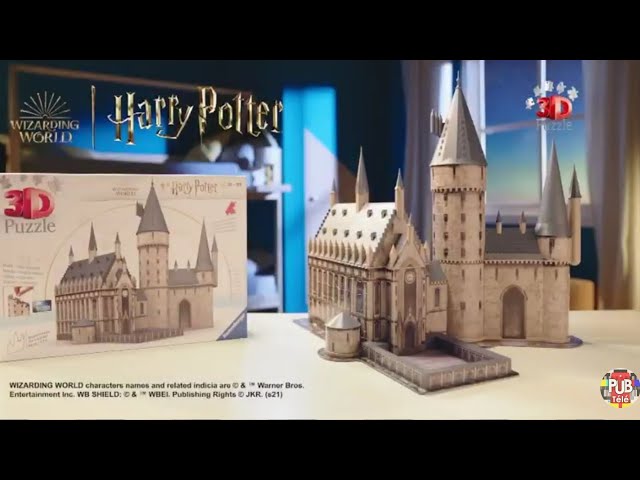 Pub puzzle 3D - Harry Potter Ravensburger octobre 2021 - puzzle 3d harry potter ravensburger