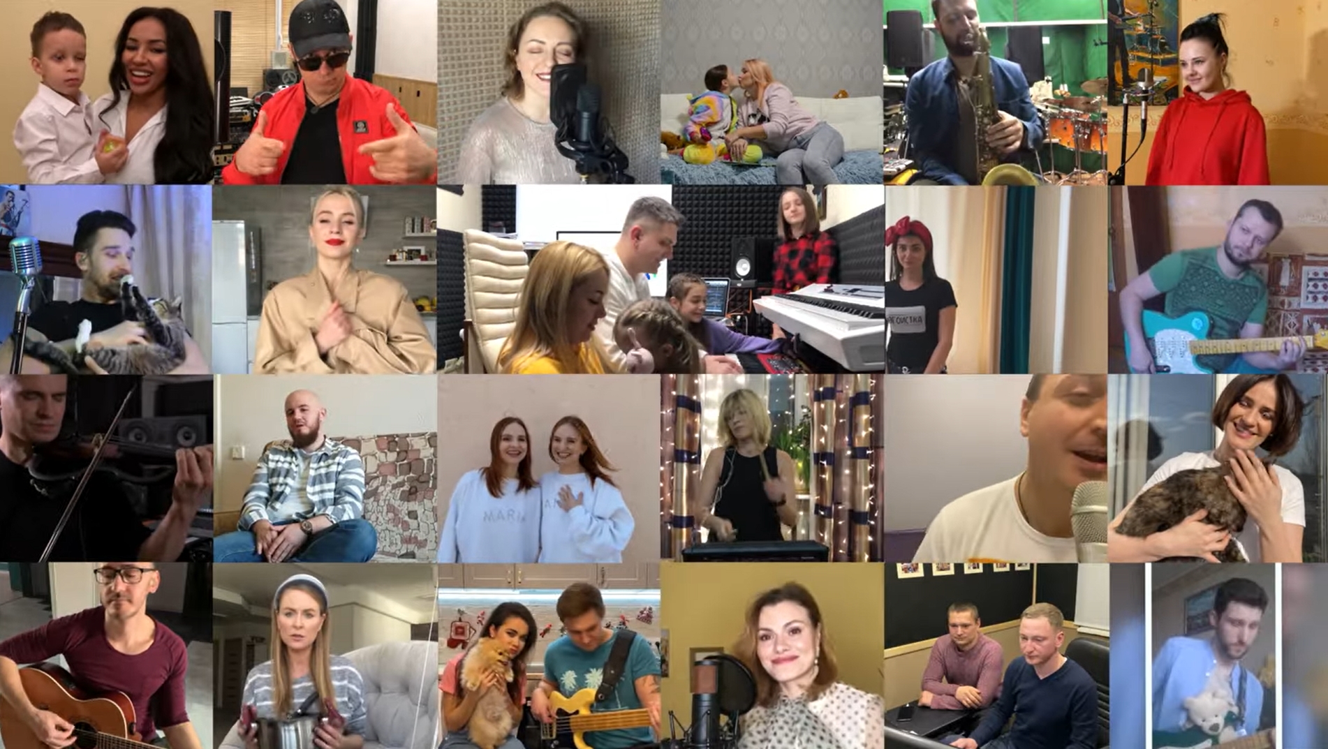 Quand les artistes Ukrainiens chantent We are the world - L'Urkraine est le monde