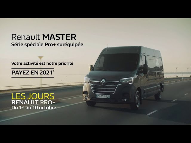 Musique de Pub Renault Master série spéciale Pro + octobre 2020 - Everybody - Martin Solveig - renault master serie speciale pro