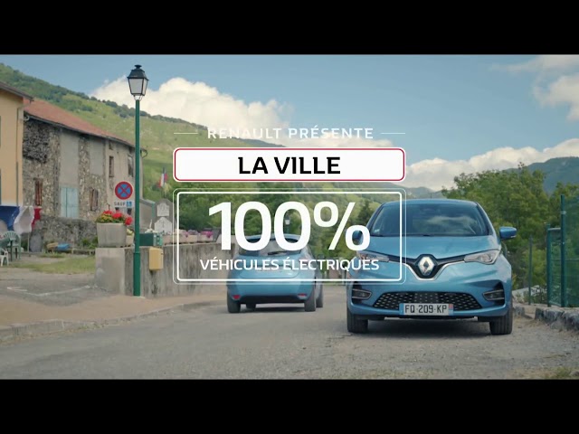 Pub Renault présente la ville 100% véhicules électriques BA1 octobre 2020 - renault presente la ville 100 vehicules electriques ba1