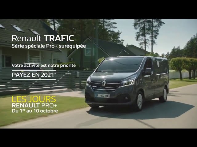 Musique de Pub Renault Trafic série spéciale Pro + octobre 2020 - Everybody - Martin Solveig - renault trafic serie speciale pro
