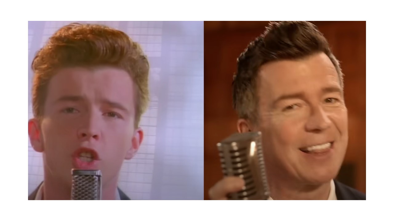 35 ans après Rick Astley recrée son clip « Never Gonna Give You Up » pour une pub.