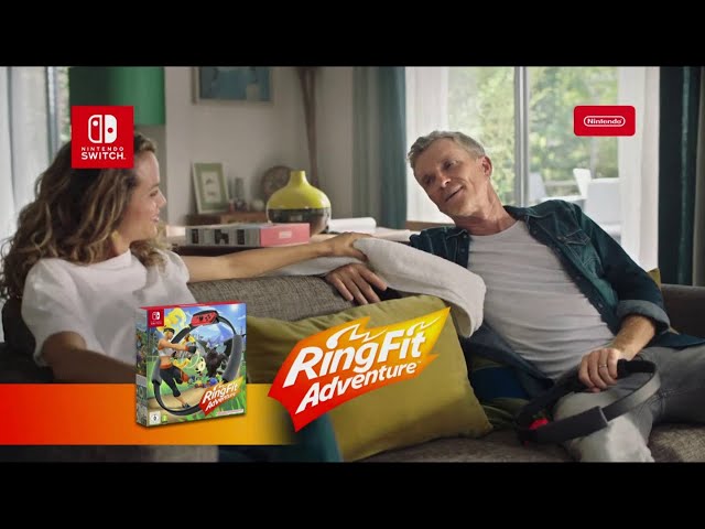 Pub Ring Fit Adventure Nintendo Switch Denis Brogniart octobre 2020 - ring fit adventure nintendo switch denis brogniart