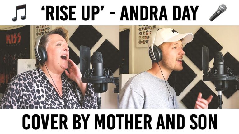 Cover : Un duo superbe d'un jeune anglais et sa mère. "Rise Up" de Andra Day - rise up