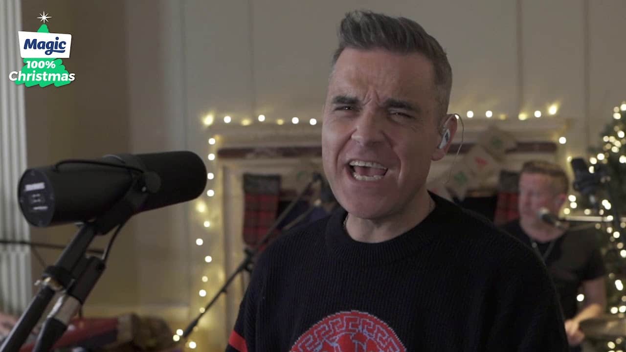 Robbie Williams vous souhaite un joyeux Noël