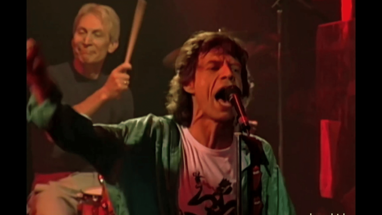 Live Paris 1995 : The Rolling Stone "Angie". - rolling stones 1