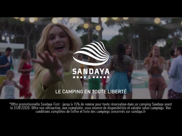 Pub Sandaya "le camping en toute liberté" janvier 2020 - sandaya le camping en toute liberte