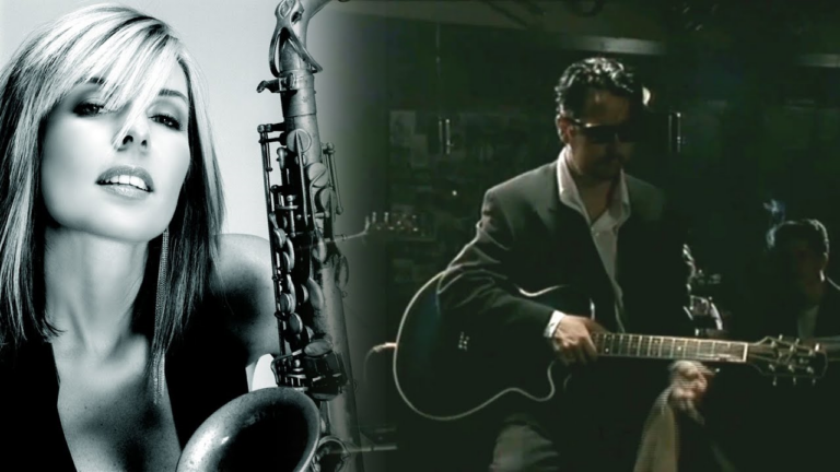 Candy Dulfer joue "Lily Was Here" au Saxophone. Le montage vidéo est également super ! - sax