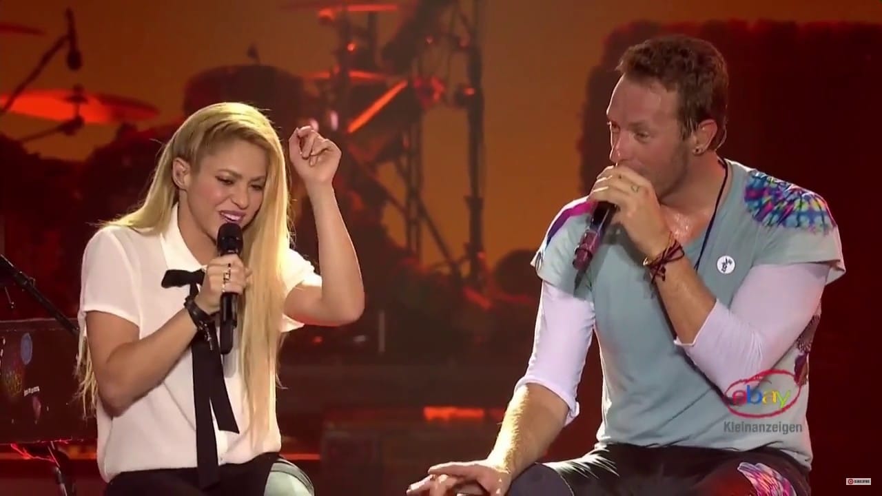 Shakira et Coldplay : Une belle rencontre