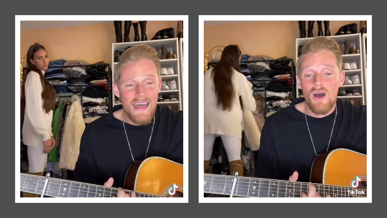 « Des milliers d&rsquo;étiquettes » par Terence James. Une parodie de la chanson de Slimane.