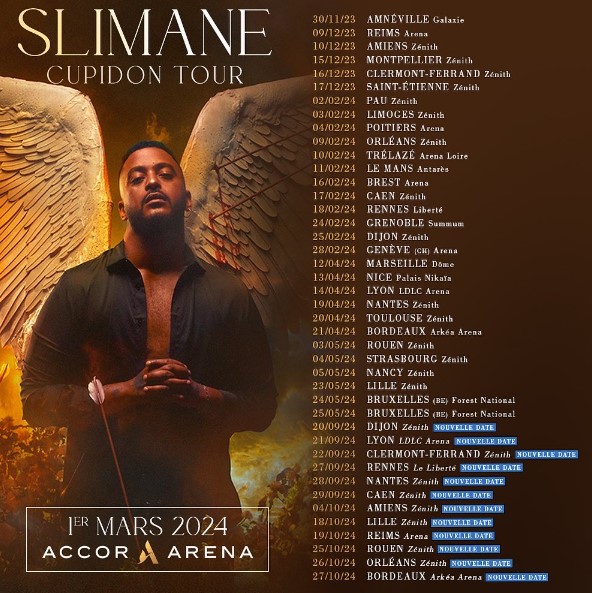 Slimane : La tournée "Cupidon Tour" traverse la France et la séduit ! - slimane 3 6