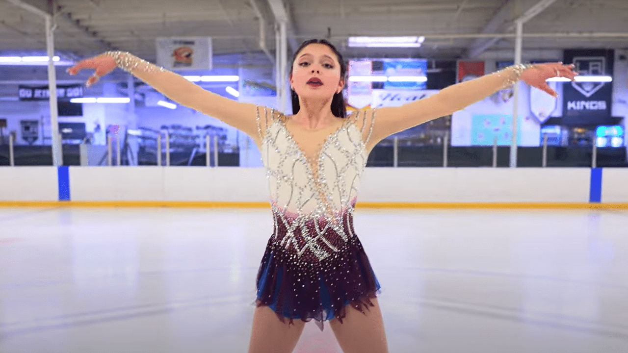 Un mariage sublime entre danse sur glace et musique. « Hometown Glory » d&rsquo;Adèle