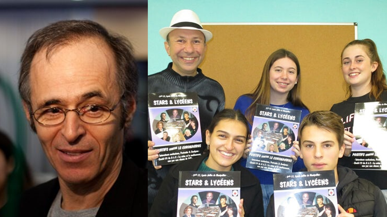 Des lycéens réussissent à sortir Jean-Jacques Goldman de sa réserve grâce à leur projet original et humanitaire.
