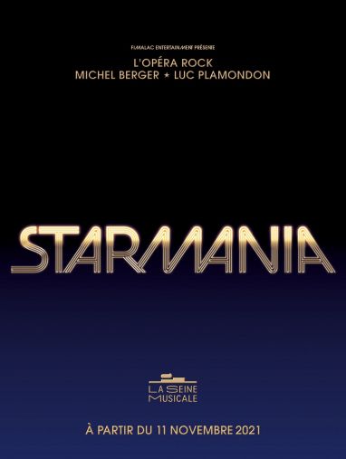 Starmania revient à Paris à l'automne 2021 - starmania