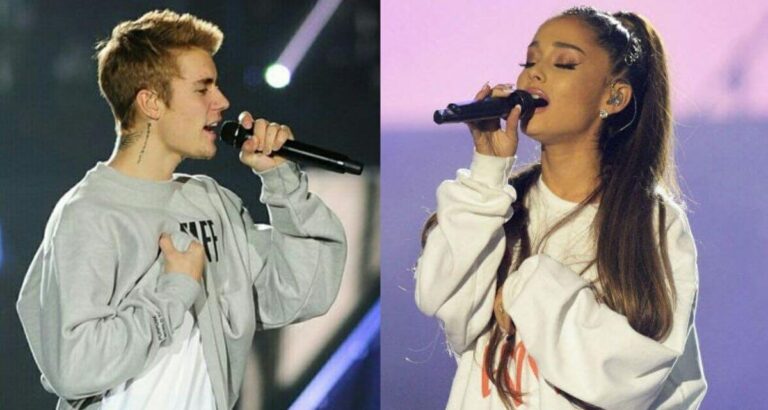 Ariana Grande et Justin Bieber accusés d'avoir triché en achetant les hits ! - stuck with you by justin bieber and ariana grande