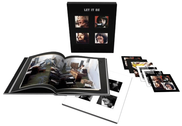 L'album "Let It Be" des Beatles réédité pour fêter ses 50 ans. - super deluxe 5cd 1blu ray product shot let it be special edition 1 696x442 1