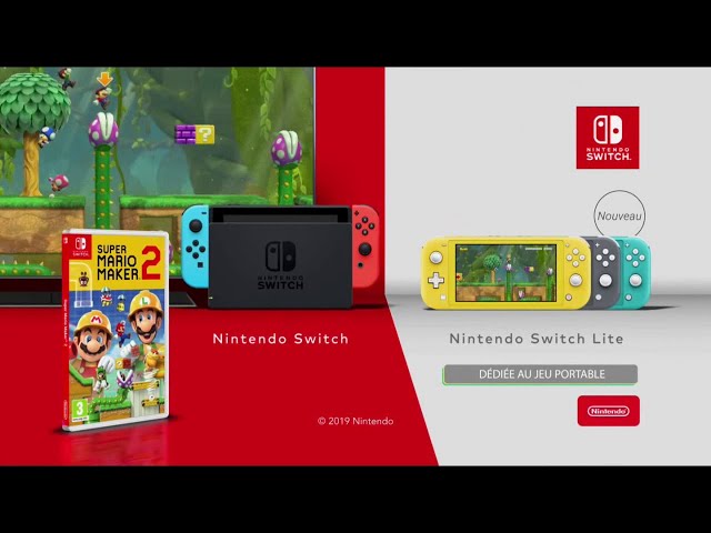 Pub Super Mario Maker 2 Nintendo Switch février 2020 - super mario maker 2 nintendo switch 1
