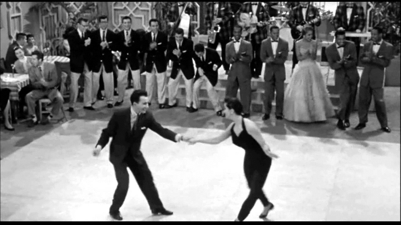 Vintage Swing Dance. Rock & Roll Dance 1956 Earl Barton & Lisa Gaye