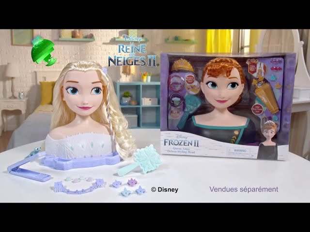 Pub Tête à coiffer La Reine des Neiges 2 Disney Giochi Preziosi novembre 2020 - tete a coiffer la reine des neiges 2 disney giochi preziosi