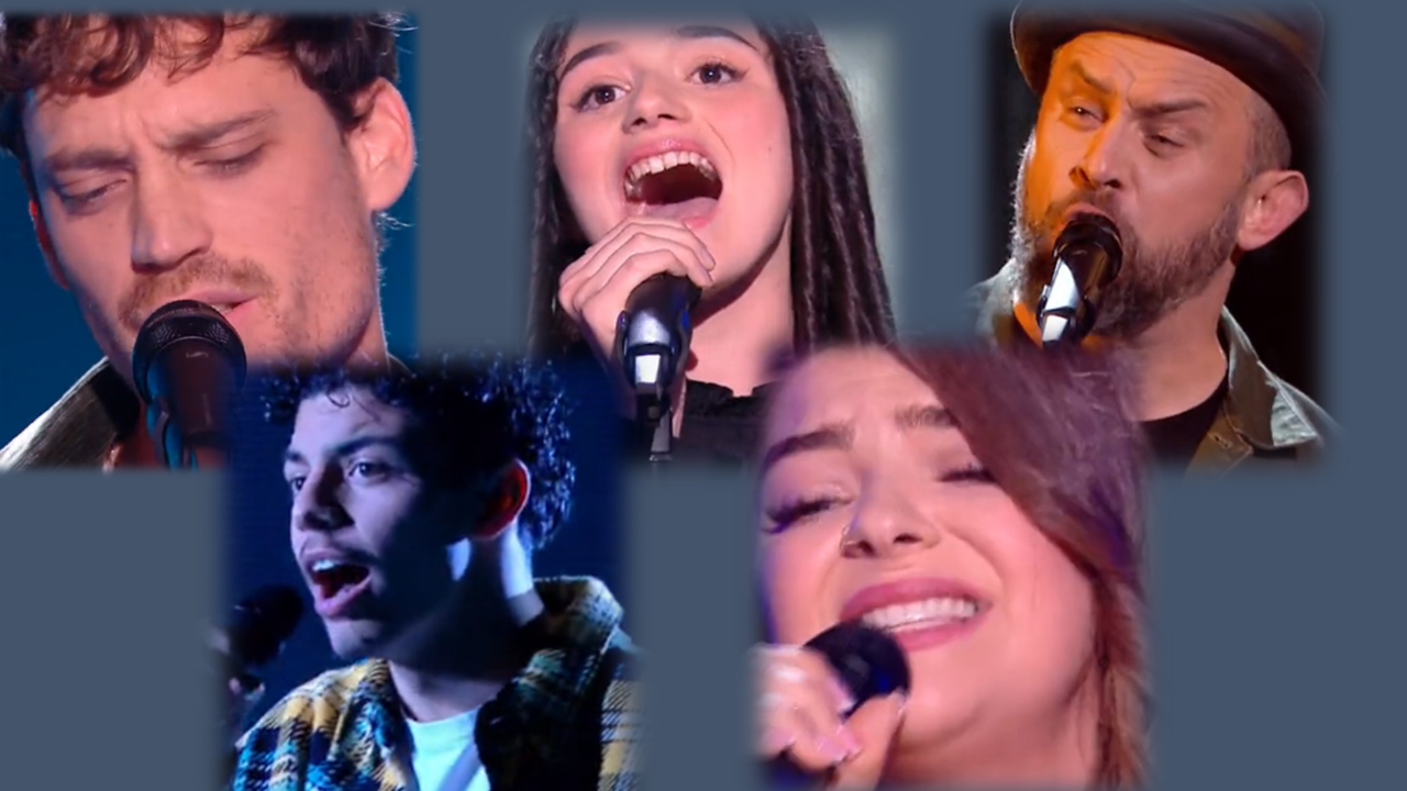 The Voice : Le parcours des cinq finalistes – Vike – Nour – Mister Mat – Loris – Caroline Costa