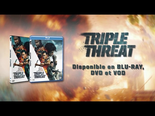 Pub Triple Threat le film avril 2020 - triple threat le film