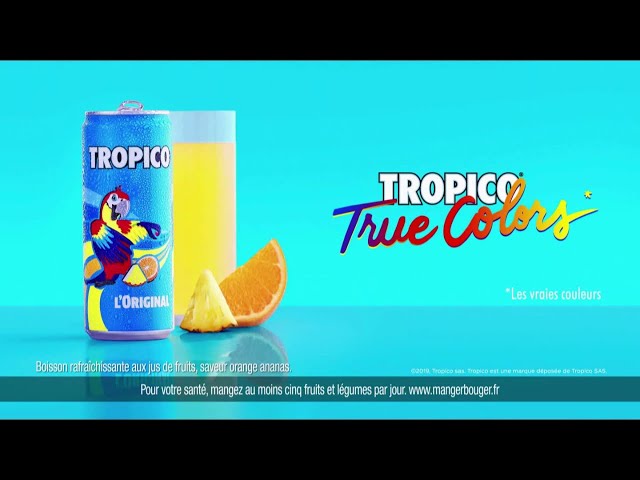 Musique de Pub Tropico True Colors février 2020 - True Colors - Chut On Vous Écoute Media - tropico true colors