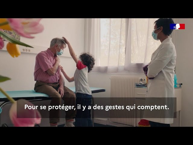 Musique de Pub Vaccin Covid-19 Santé Public France mai 2022 - Un amour comme le nôtre - Sacha Distel - vaccin covid 19 sante public france