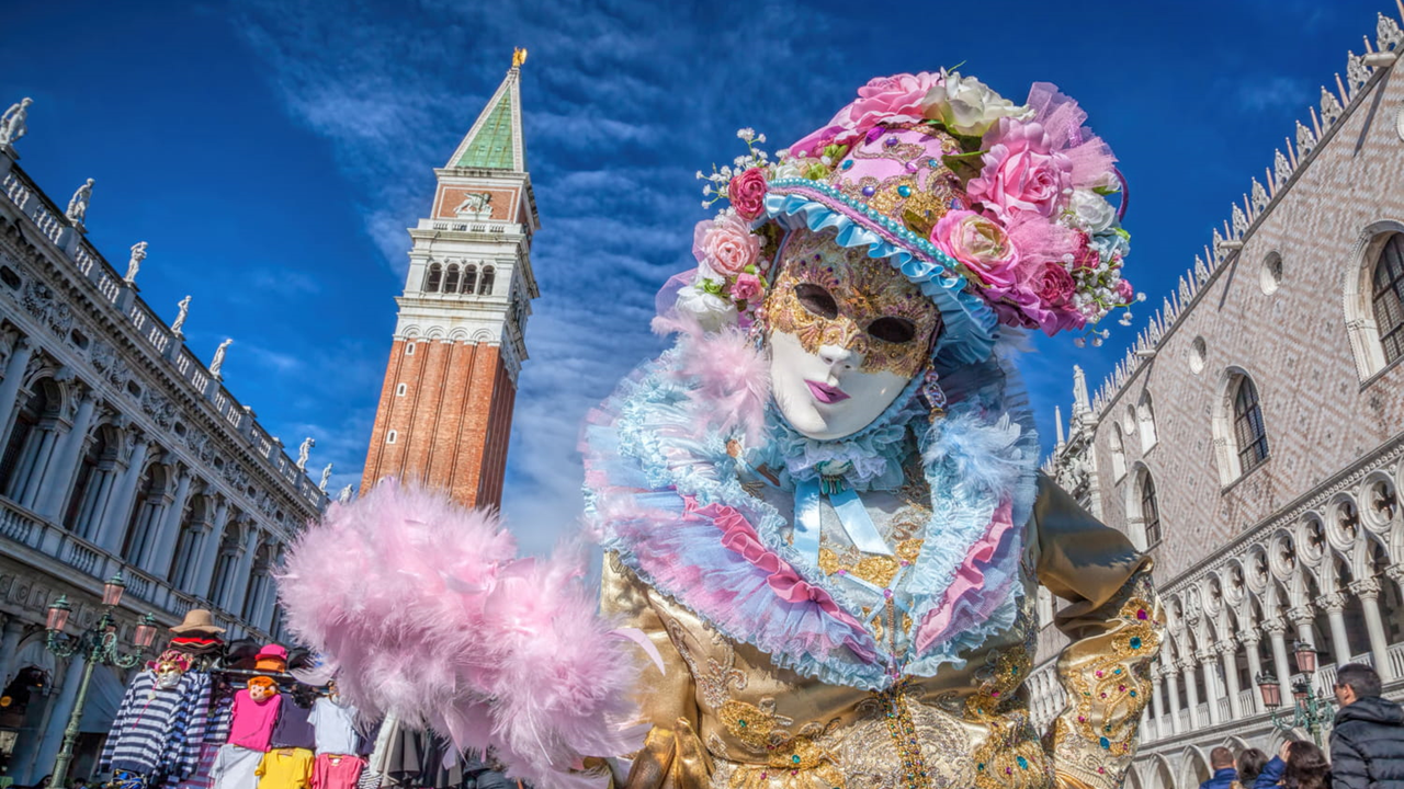 Vidéo en musique et Programme du carnaval de Venise 2022 du 19 février au 1er mars.