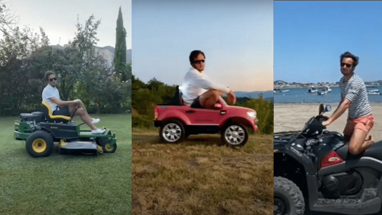 Finies les vacances pour Vianney.