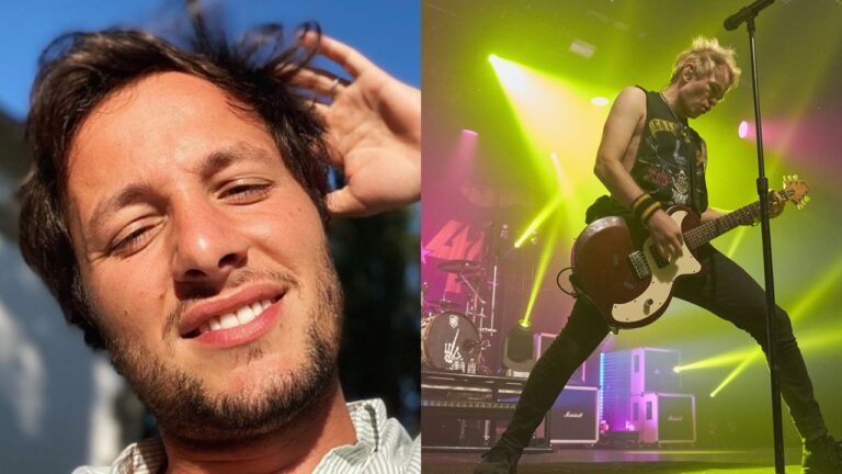 Vianney s'éclate dans les gradins de l'Accor Arena. Il réalise son rêve de voir Sum41 en concert ! - vianney 1 4