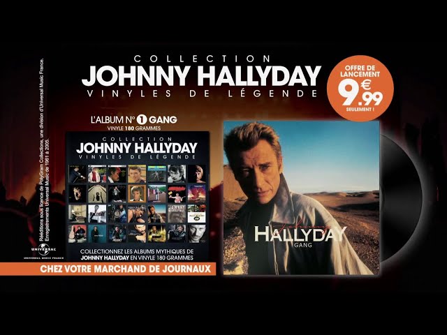 Musique de Pub Vinyle N°1 Gang Johnny Hallyday 2019 - Allumer le feu - Johnny Hallyday - vinyle n1 gang johnny hallyday
