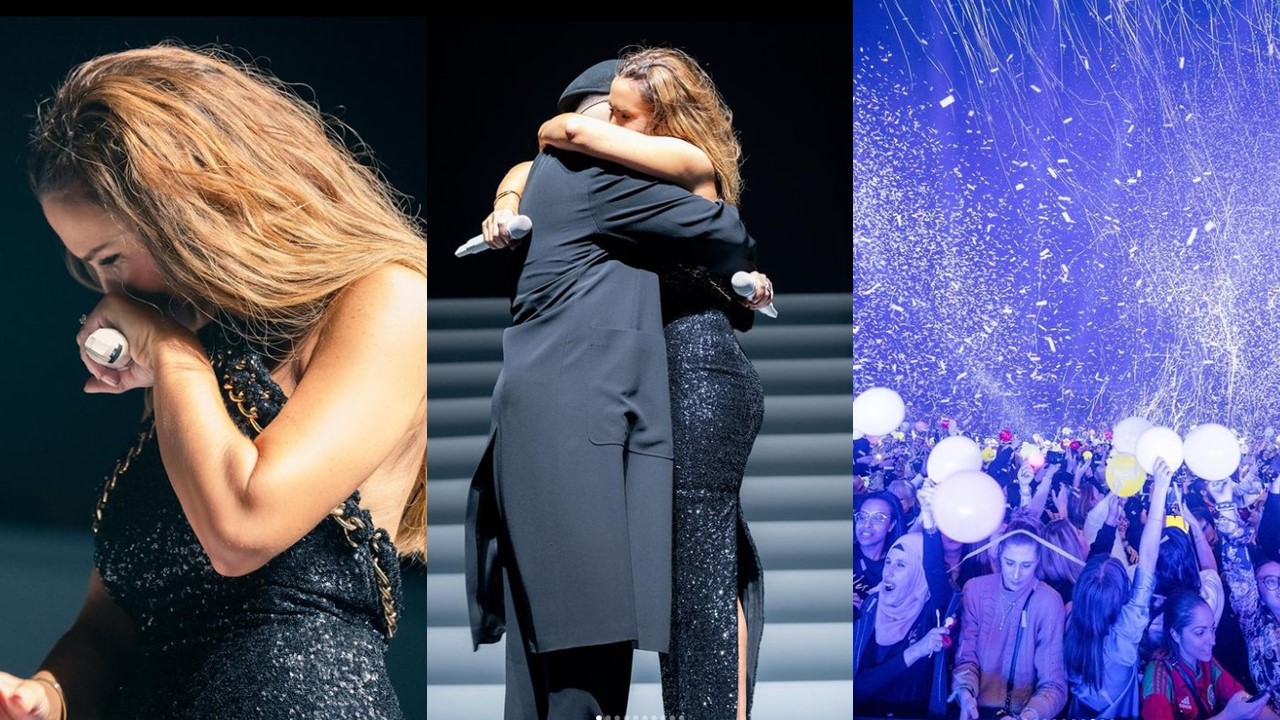 Pour la dernière du Versus Tour,  Vitaa et Slimane tombent dans les bras l&rsquo;un de l&rsquo;autre