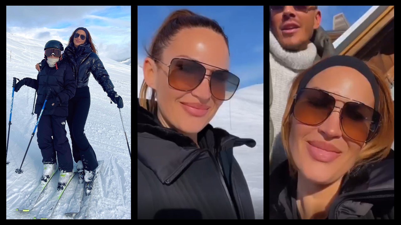 Vitaa s&rsquo;éclate aux sports d&rsquo;hiver. Regardez sa journée…