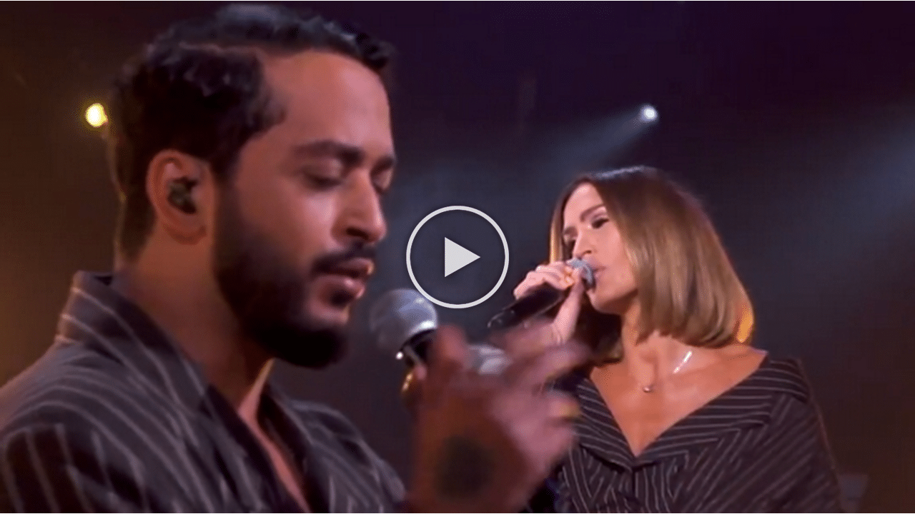 Vitaa et Slimane chantent dans un Olympia vide